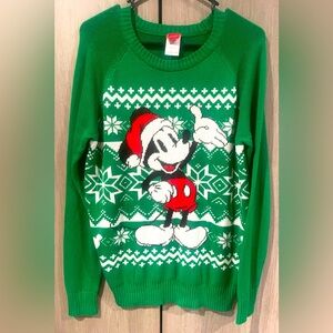Mickey Mouse Christmas sweater. Large. Discontinued! NWOT. Disney